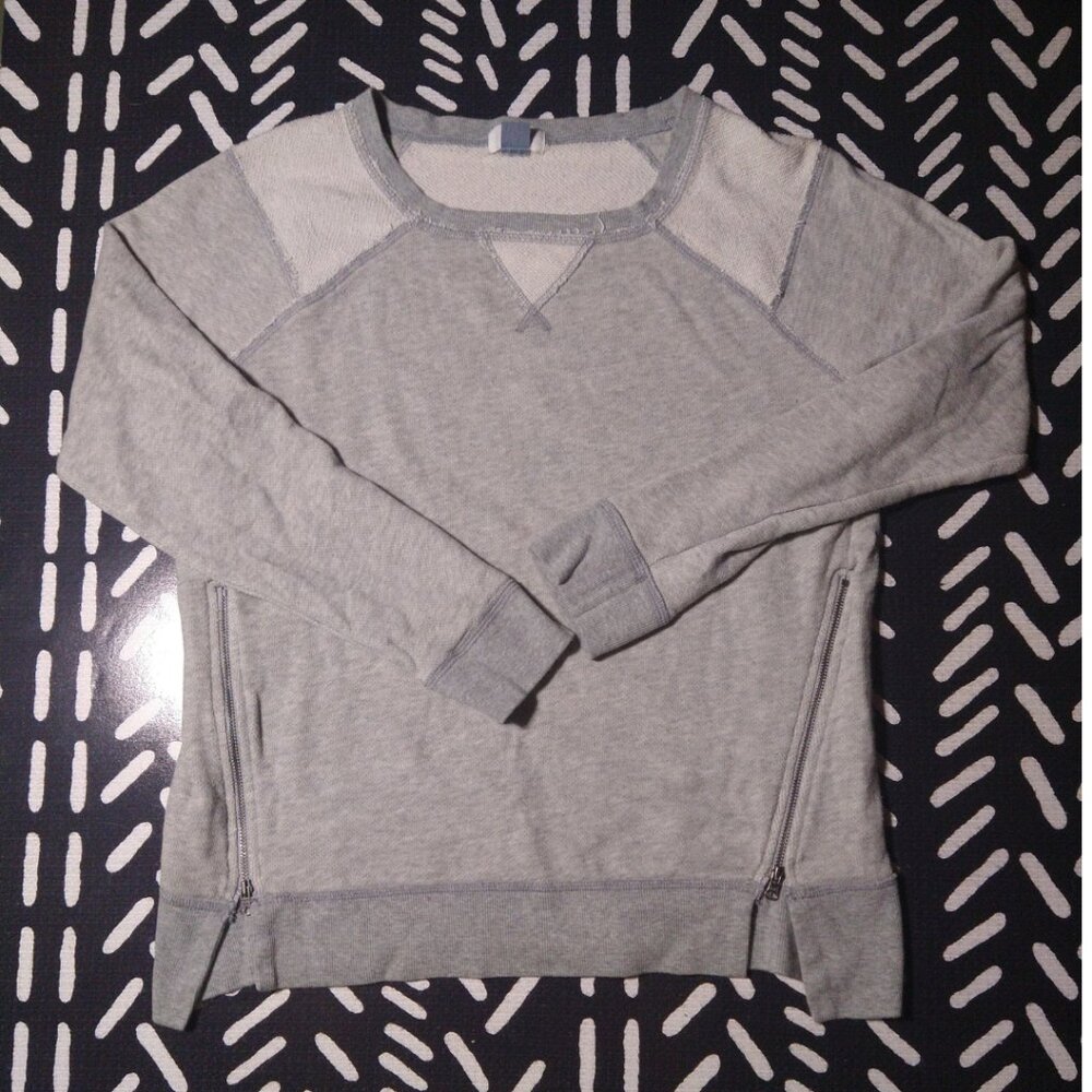 Old Navy Raglan Zipper Detail Sweatshirt